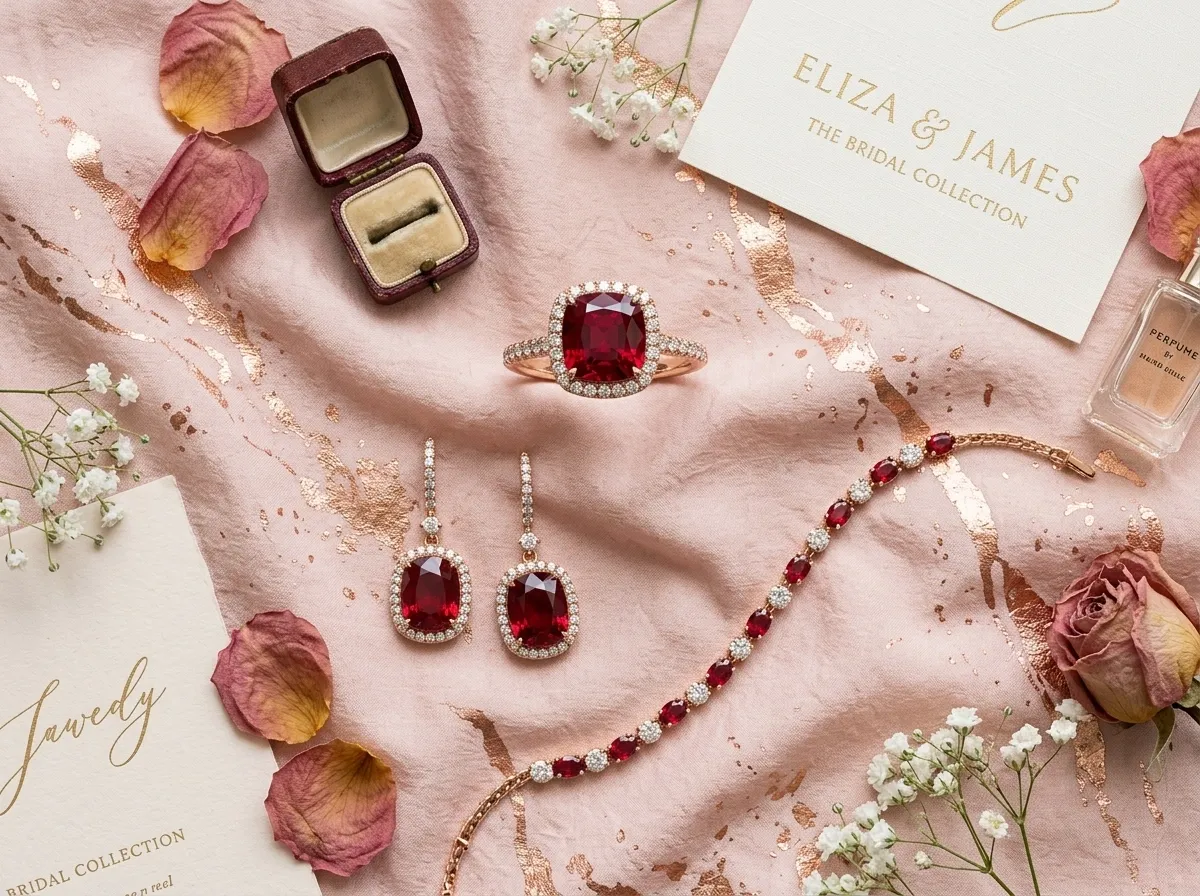 The Royal Bridal Suite in Pigeon-Blood Ruby