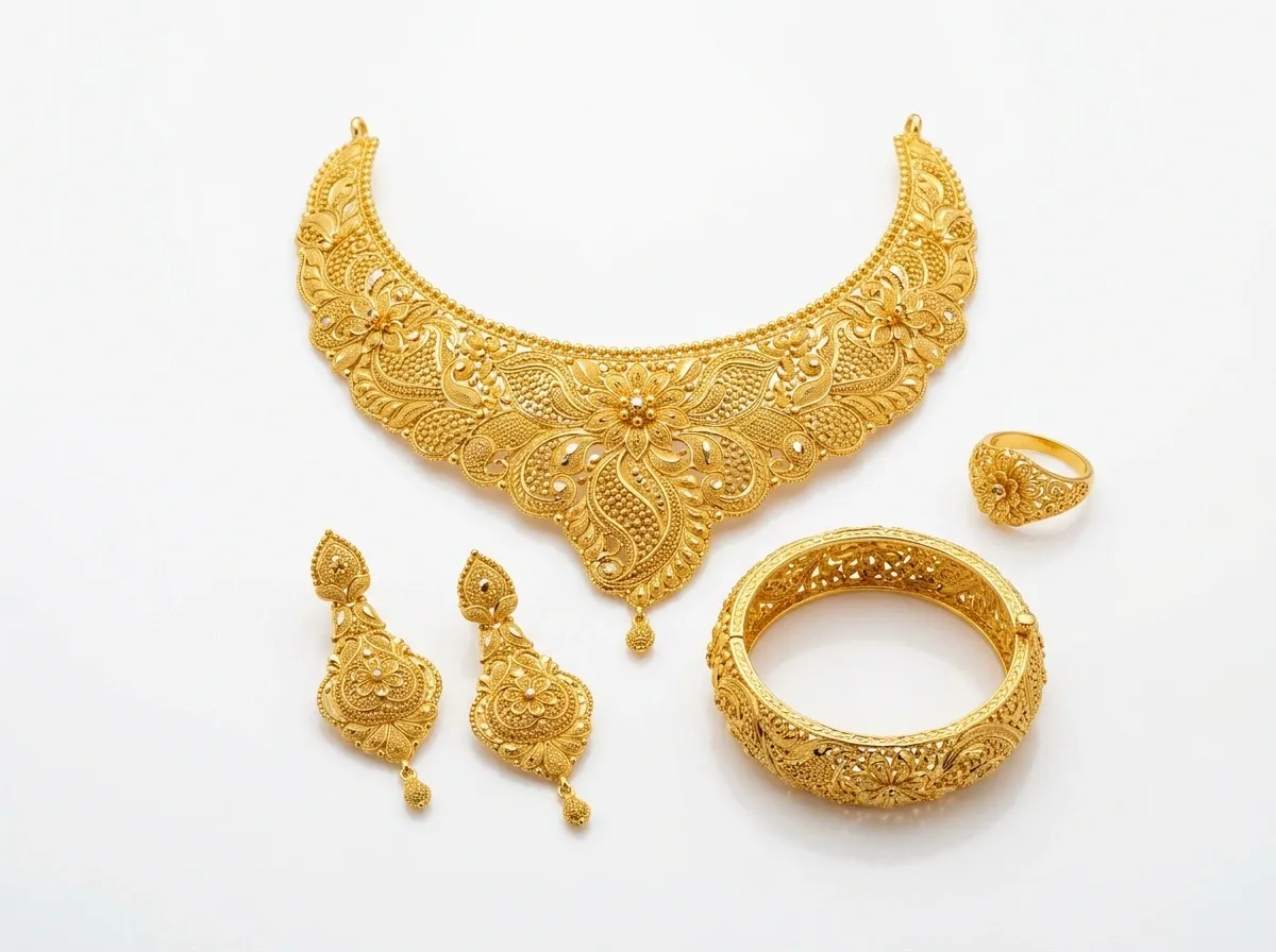 18K and 22K Hallmarked Gold Jewellery